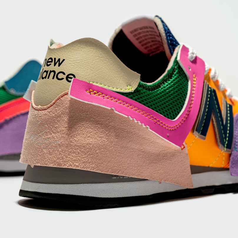 Detail shot featuring the back of the Jaden 574